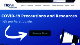 What Prsahoosier.org website looked like in 2020 (3 years ago)