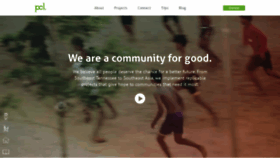 What Peopleforcare.org website looked like in 2020 (5 years ago)