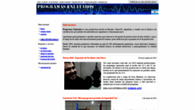 What Programasenlatados.com.ar website looked like in 2020 (3 years ago)