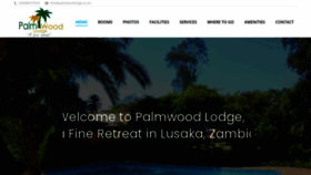 What Palmwoodlodge.co.zm website looked like in 2020 (3 years ago)