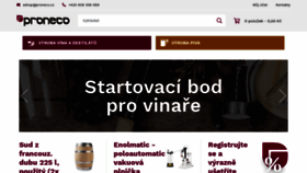 What Potrebyprovinare.cz website looked like in 2020 (3 years ago)