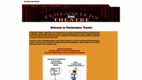 What Pentameters.co.uk website looked like in 2020 (5 years ago)