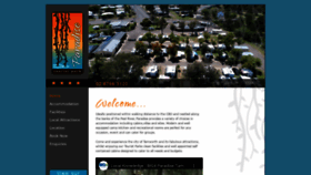 What Paradisetouristpark.com.au website looked like in 2020 (3 years ago)