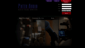 What Pateraudio.com website looked like in 2020 (3 years ago)