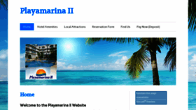What Playamarina11.com website looked like in 2020 (3 years ago)