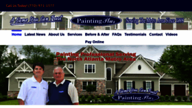 What Paintingplus.com website looked like in 2020 (3 years ago)