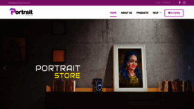 What Portraitstore.in website looked like in 2020 (3 years ago)
