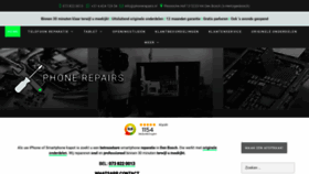 What Phonerepairs.nl website looked like in 2020 (3 years ago)