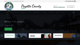 What Payettecounty.org website looked like in 2020 (3 years ago)