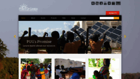 What Powerupgambia.org website looked like in 2020 (3 years ago)