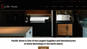 What Pacificstone.co.nz website looked like in 2020 (3 years ago)