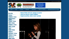 What Pavelhokr.cz website looked like in 2020 (3 years ago)