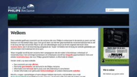 What Philipsreclamekunst.nl website looked like in 2020 (3 years ago)