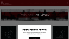 What Polsinelliatwork.com website looked like in 2020 (3 years ago)