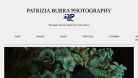What Patriziaburra.com website looked like in 2020 (3 years ago)