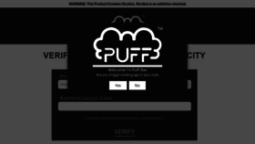 What Puffsalt.com website looked like in 2020 (3 years ago)