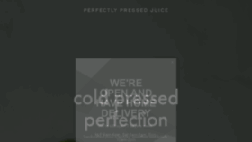 What Perfectlypressedjuice.com website looked like in 2020 (3 years ago)