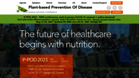 What Preventionofdisease.org website looked like in 2020 (3 years ago)