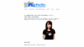 What Plphoto.de website looked like in 2020 (3 years ago)