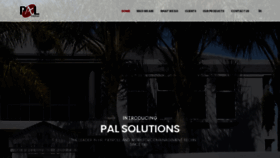 What Palsolutions.co.za website looked like in 2020 (3 years ago)