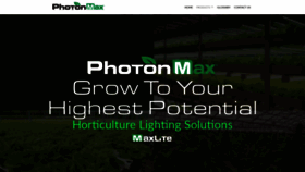 What Photonmax.com website looked like in 2020 (3 years ago)