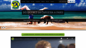 What Paris-capoeira.fr website looked like in 2020 (3 years ago)