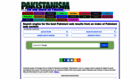 What Pakistanism.com website looked like in 2020 (3 years ago)