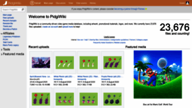 What Pidgi.net website looked like in 2020 (3 years ago)