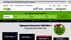 What Primacom.de website looked like in 2020 (3 years ago)