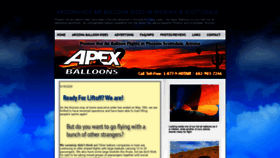What Phoenixballoonrides.com website looked like in 2020 (3 years ago)