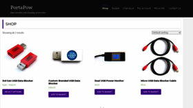 What Portablepowersupplies.co.uk website looked like in 2020 (3 years ago)