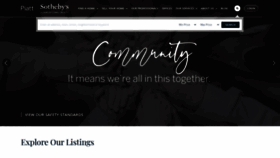 What Piattsothebysrealty.com website looked like in 2020 (3 years ago)
