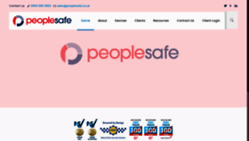 What Peoplesafe.co.uk website looked like in 2020 (3 years ago)