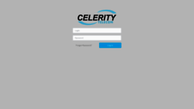 What Portal.celeritytelecom.com website looked like in 2020 (3 years ago)