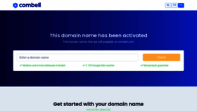 What Powermail.be website looked like in 2020 (3 years ago)
