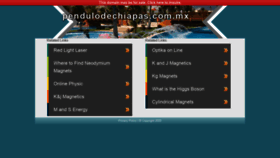What Pendulodechiapas.com.mx website looked like in 2020 (3 years ago)