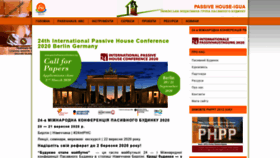 What Passivehouse-igua.com website looked like in 2020 (3 years ago)