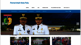 What Palukota.go.id website looked like in 2020 (3 years ago)