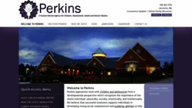 What Perkinsprograms.org website looked like in 2020 (3 years ago)