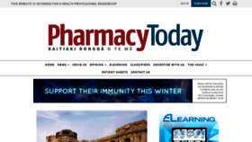 What Pharmacytoday.co.nz website looked like in 2020 (3 years ago)