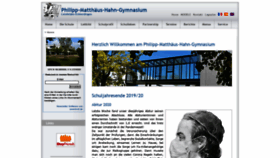 What Pmhg.de website looked like in 2020 (3 years ago)
