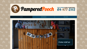 What Pamperedpooch.co.nz website looked like in 2020 (3 years ago)