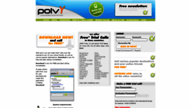 What Poivy.com website looked like in 2020 (3 years ago)
