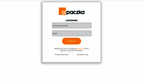 What Panel.apaczka.pl website looked like in 2020 (3 years ago)