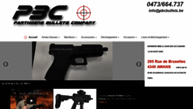 What Pbcbullets.be website looked like in 2020 (3 years ago)