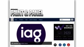 What Paintandpanel.com.au website looked like in 2020 (3 years ago)