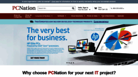 What Pcnation.com website looked like in 2020 (3 years ago)