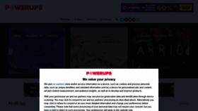 What Powerups.es website looked like in 2020 (3 years ago)