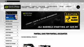 What Paintball-discounters.com website looked like in 2020 (3 years ago)