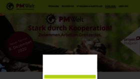 What Pmwelt.com website looked like in 2020 (3 years ago)